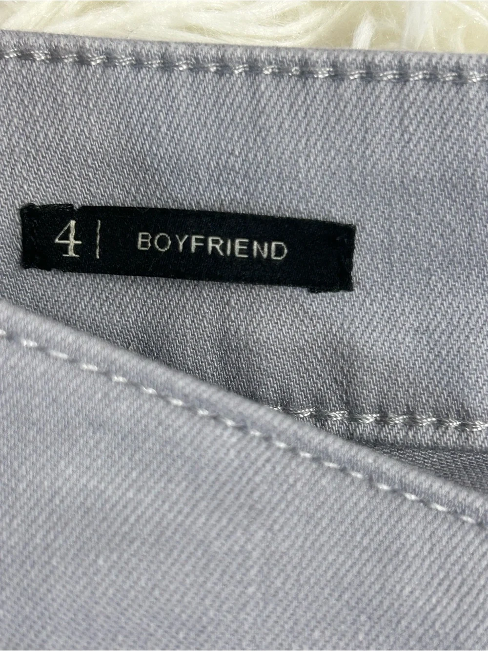 Talbots Gray Straight-Leg Jeans